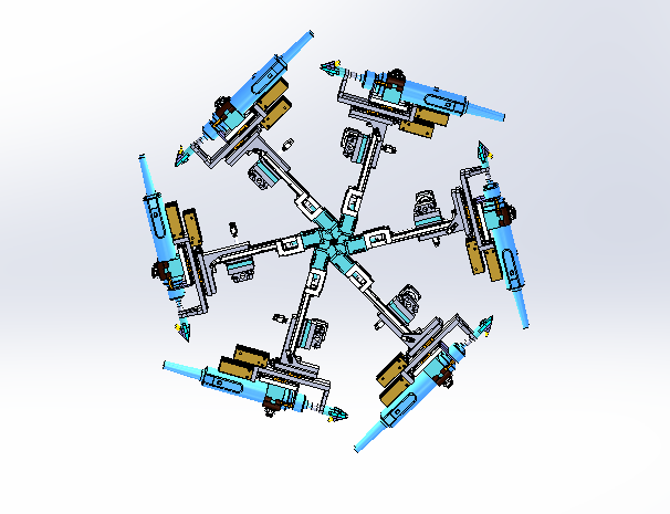 机械循环激光炮台
